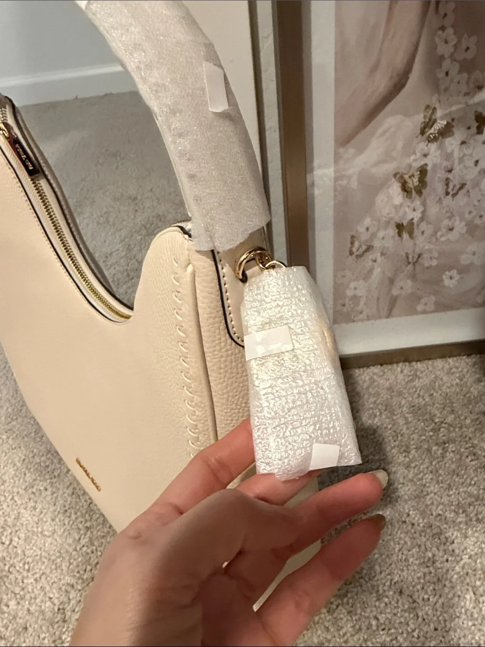Michael Kors sleek pebbled